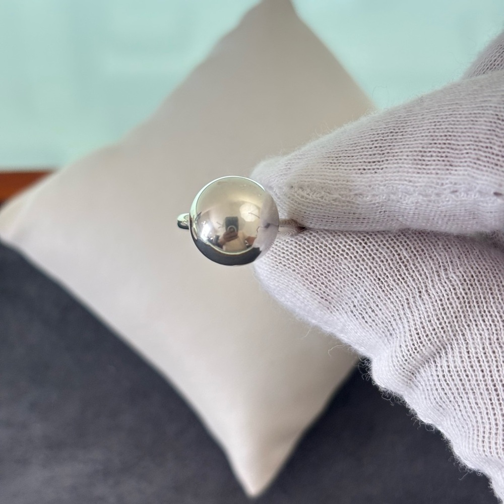 Tiffany & Co. Sterling silver HardWear Ball Ring 4 - Picture 4 of 10